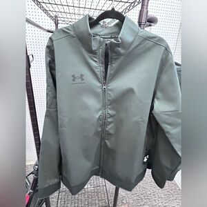 Under Armour Men's Olive Performance Zip Jacket